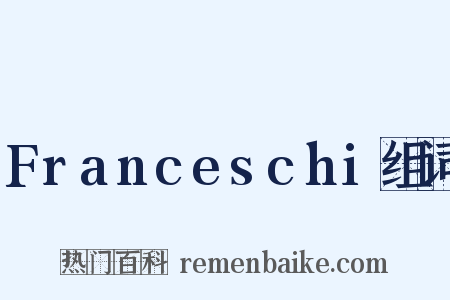 Franceschi组词是什么意思的图片
